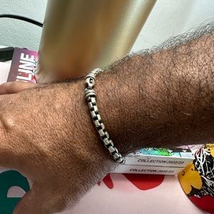 David Yurman box chain bracelet